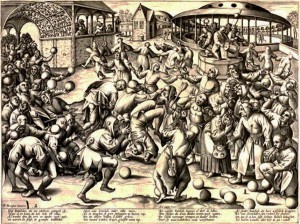 Fête_des_fous,_1559,_d'après_Brueghel_gravé_par_Pieter_Van_der_Heyden.