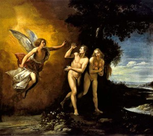 Expulsion Adam et Eve_Giuseppe Cesare